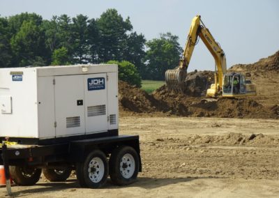 JDH Generator and excavator