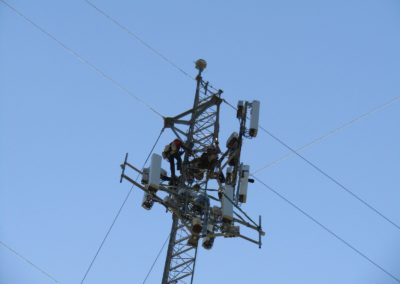 Workers on a Cell Tower